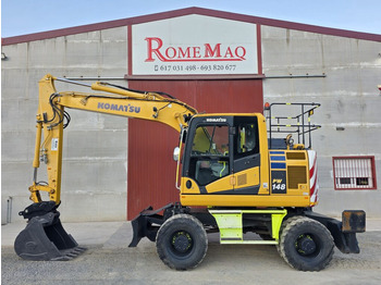 Ratastel ekskavaator KOMATSU PW148-11