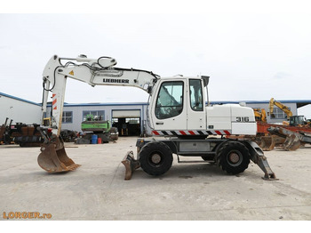 Ratastel ekskavaator Liebherr A 316 Litronic: pilt 4