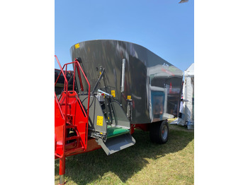 Uus Söödasegamisvanker Ando Tech Futtermischwagen / Feed mixer / Melangeuse / Carro di alimentazione / Remolque alimentador / Кормораздатчик / Wóz paszowy T-REX 24 m3: pilt 3