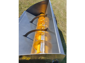 Uus Laaduri kopp - Põllutööseade Grutech Futterverteiler / Bucket with screw / Godet avec vis / Cazo con sinfín /  Benna con coclea / Ковш со шнеком / Łyżka ze ślimakiem 1,6 m: pilt 4