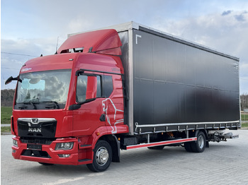 Tent veoauto MAN TGL 12.250 / FIRANKA / WINDA / 20 EUROPALET / 8.20 M DŁ / SYPIALKA / 2021: pilt 2