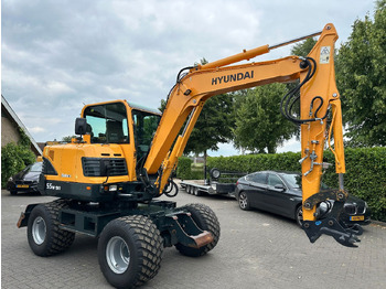 Ratastel ekskavaator Hyundai 55W-9A: pilt 4