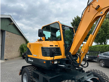 Ratastel ekskavaator Hyundai 55W-9A: pilt 5