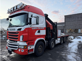 Kraanaga veoauto SCANIA R 560
