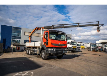 Madelveok/ Platvormveok, Kraanaga veoauto Renault KERAX 380 DXI-6X4+PK 18 T/M-4xHYDR.: pilt 2