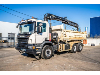 Kallurauto, Kraanaga veoauto Scania P 400 // BIBENNE // GRUE HIAB 16 t/m // RETARDER: pilt 5