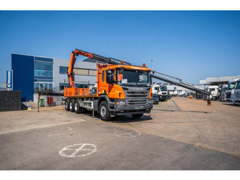Madelveok/ Platvormveok, Kraanaga veoauto Scania P 410 + PALFINGER PK22002/5 EXT.: pilt 2