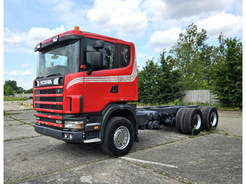 Kabiinišassiiga veoauto SCANIA 144