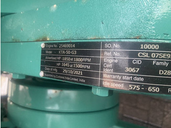 Uus Generaatorikomplekt Cummins C1400D5 - 1.400 kVA Generator - DPX-18532-O: pilt 4