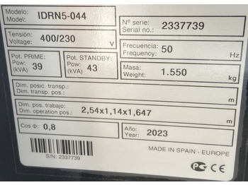 Uus Generaatorikomplekt Deutz TD2.9 L4 - 43 kVA Stage V Generator - DPX-19010: pilt 4