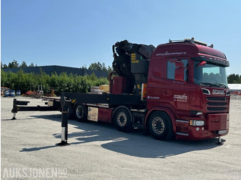 Kraanaga veoauto 2016 Scania R-serie R580  8*2 -: pilt 3