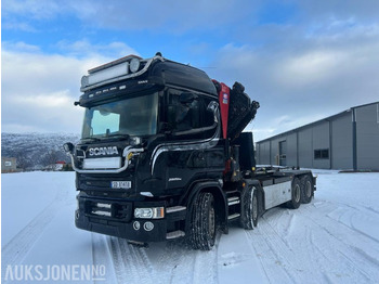 Kraanaga veoauto SCANIA R 580