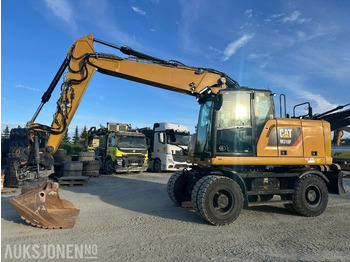 Ekskavaator 2019 Cat M318F hjulgraver med tiltrotator og skuff: pilt 2