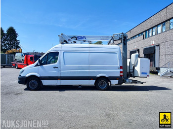 Kommunaal-/ Erisõiduk 2019 Mercedes-Benz Sprinter med SAFI SCJ 14 14m personløfter: pilt 2