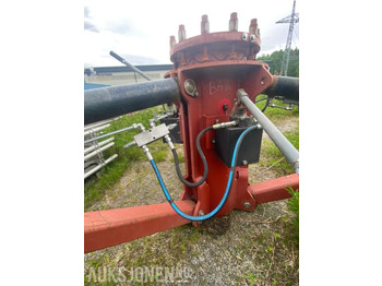 Lisaseade - Ehitusmasinad Hydraulisk 3 punkts fot for feste av kran: pilt 3