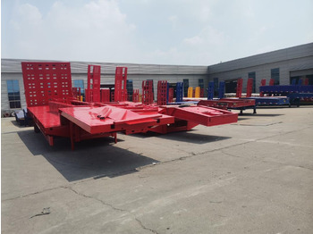 Uus Madal platvormpoolhaagis ZHICHENG Semi Flat Bed Low Bed in New or Used with 3 Axles 4 Axles: pilt 5