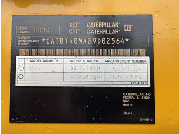 Teehöövel Caterpillar 140M **Matriculada en Espana**: pilt 3