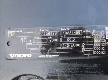 Mootor - Veoauto Volvo D7E 240   Volvo FL: pilt 4