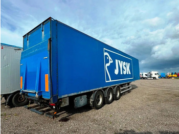 Furgoonpoolhaagis Fruehauf 3 aksl box Trailer inkl. lift: pilt 3