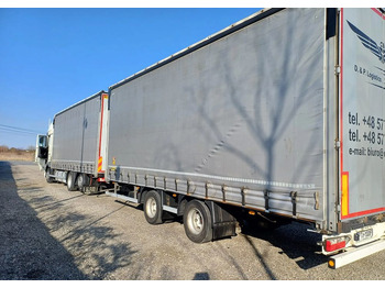 Tent veoauto DAF XF 480 SUPER SPACE CAB / ZESTAW TANDEM PRZEJAZDOWY 120m3: pilt 4