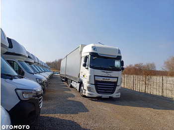Tent veoauto DAF XF 480 SUPER SPACE CAB / ZESTAW TANDEM PRZEJAZDOWY 120m3: pilt 3