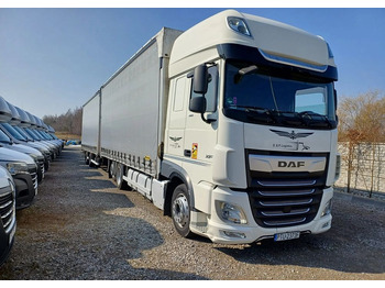 Tent veoauto DAF XF 480 SUPER SPACE CAB / ZESTAW TANDEM PRZEJAZDOWY 120m3: pilt 2