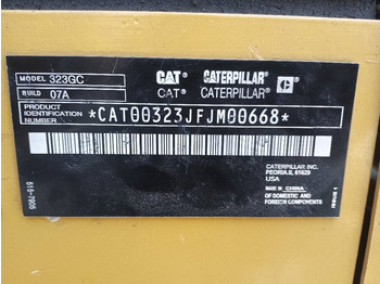 Lintekskavaator CAT 323GC: pilt 5