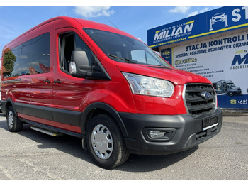 Auto Ford Transit VIII Transit przewozu Niepełnosprawnych 2 wózki inwalida rampa 2021 PFRON: pilt 5