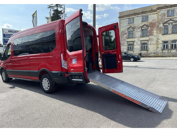 Auto Ford Transit VIII Transit przewozu Niepełnosprawnych 2 wózki inwalida rampa 2021 PFRON: pilt 2