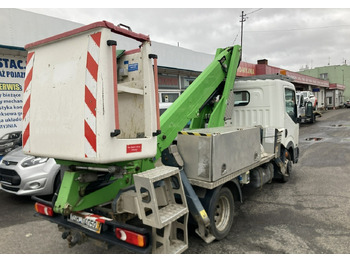 Veoautolt tõusev platvorm Nissan Cabstar Cabstar Canter Zwyżka Podnośnik koszowy 14.5 m 63tkm 2014r: pilt 5