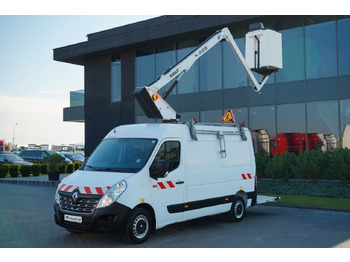 Veoautolt tõusev platvorm Renault MASTER / PODNOŚNIK KOSZOWY - 10.5 m / BLASZAK +: pilt 3