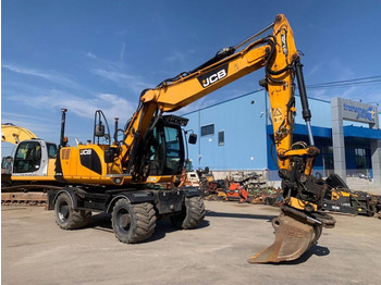 Ratastel ekskavaator JCB JS 145 W+Engcon Rototilt+Sistem Laser 2D Leica Ico: pilt 2