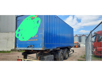 Konteinerveduk/ Tõstuk järelhaagis Schmitz Cargobull Containeranhänger mit Container: pilt 5