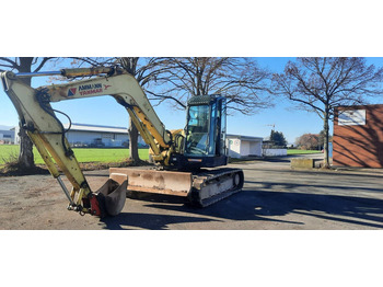 Miniekskavaator Yanmar SV 100 Bagger Deutsche Maschine 1-Hand: pilt 5