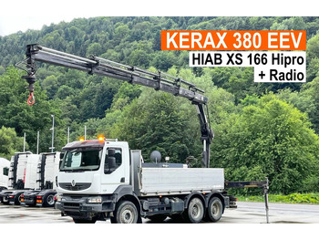 Kraanaga veoauto RENAULT Kerax 380