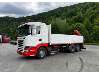 Scania G450 // 6x2// Skrzynia 6.40x2.49 // HDS Palfinger // Oś skrętna podnoszona // liising Scania G450 // 6x2// Skrzynia 6.40x2.49 // HDS Palfinger // Oś skrętna podnoszona //: pilt 2 Scania G450 // 6x2// Skrzynia 6.40x2.49 // HDS Palfinger // Oś skrętna podnoszona // liising Scania G450 // 6x2// Skrzynia 6.40x2.49 // HDS Palfinger // Oś skrętna podnoszona //: pilt 2