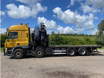 Kraanaga veoauto DAF CF 85.410 PM 80 crane laadkraan met jib en frontstempels: pilt 4
