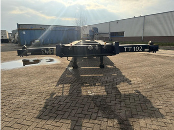 Konteinerveduk/ Tõstukiga poolhaagis Kögel PORT 40 SIMPLEX 20 CONTAINER CHASSIS, NL TRAILER, 2020: pilt 3