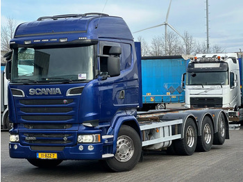 Konteinerveduk/ Tõstukiga veoauto SCANIA R 520