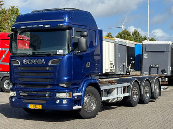 Konteinerveduk/ Tõstukiga veoauto SCANIA R 520