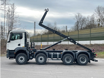 Konkstõstukiga veoauto, Kraanaga veoauto MAN TGS 35.480 8x4 Euro6e Hiab MultLift Abrollkipper: pilt 4