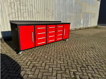 Garaažiseadmed StahlWorks 10FT-12D-2-01C Gereedschapswand met 12 Lades en 2 Deuren (Nieuw): pilt 5