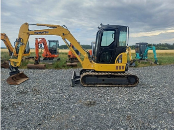 Miniekskavaator Komatsu PC50mr2 kallistuvalla liittimellä: pilt 2