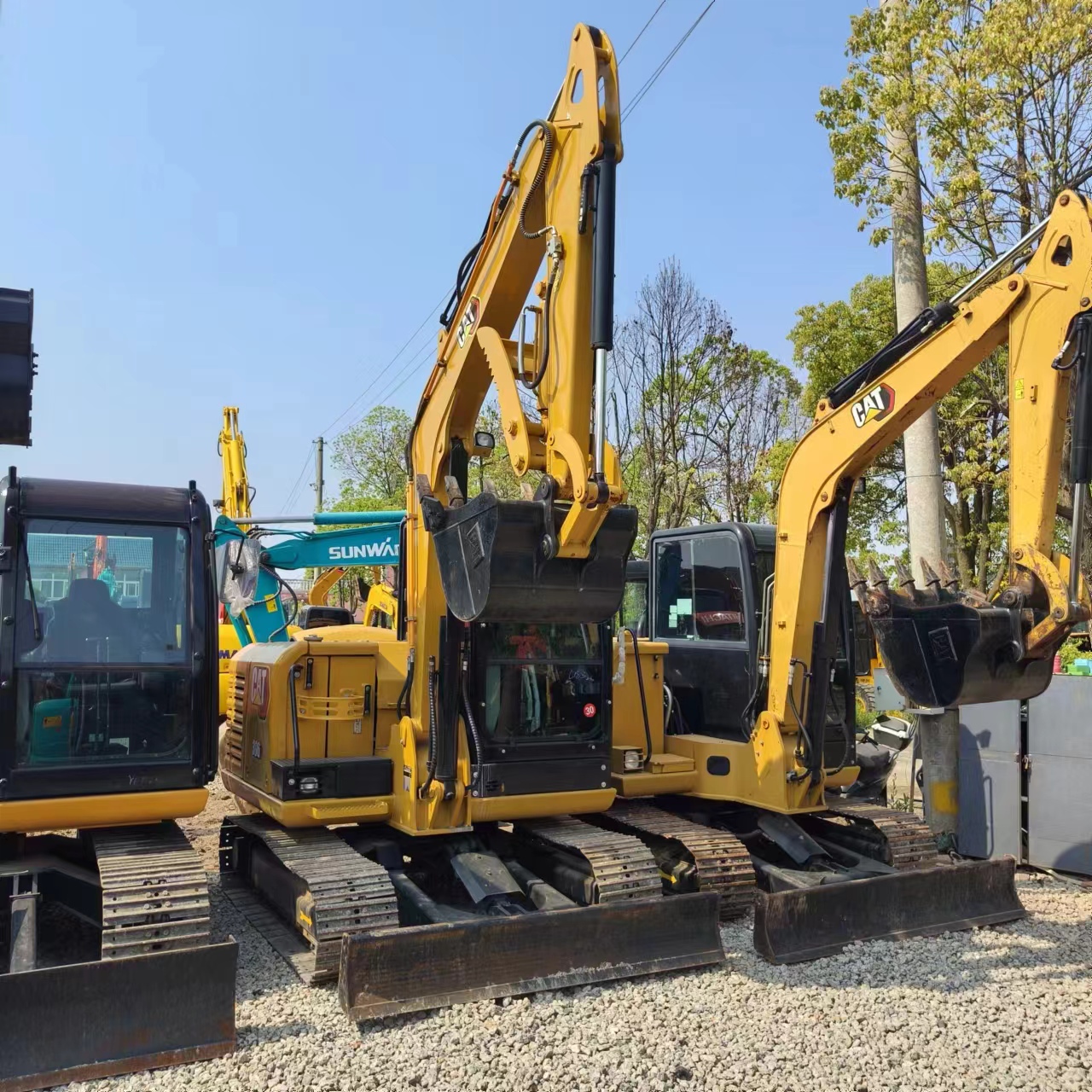 Lintekskavaator CATERPILLAR 306E2