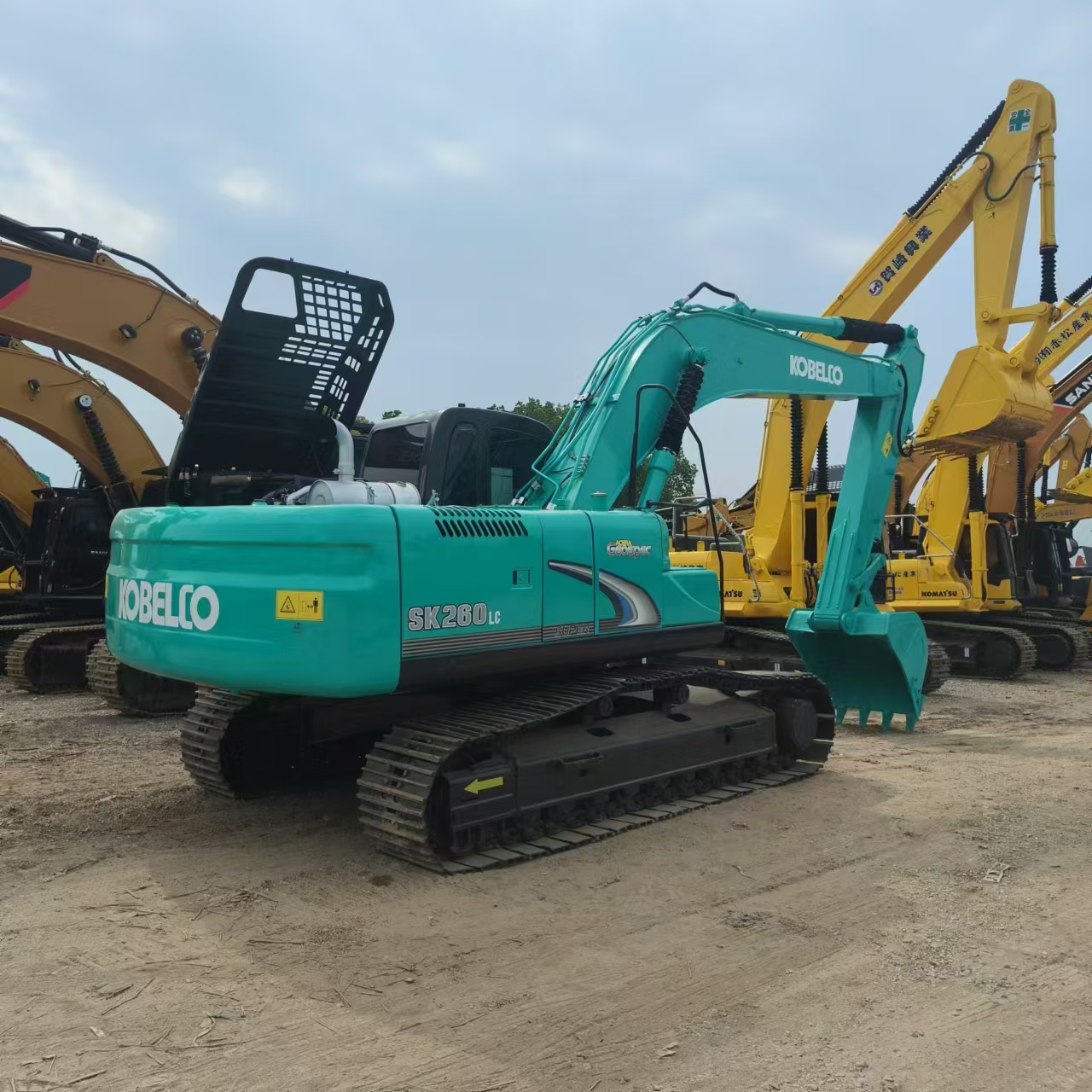 Lintekskavaator KOBELCO SK260: pilt 4 Lintekskavaator KOBELCO SK260: pilt 4