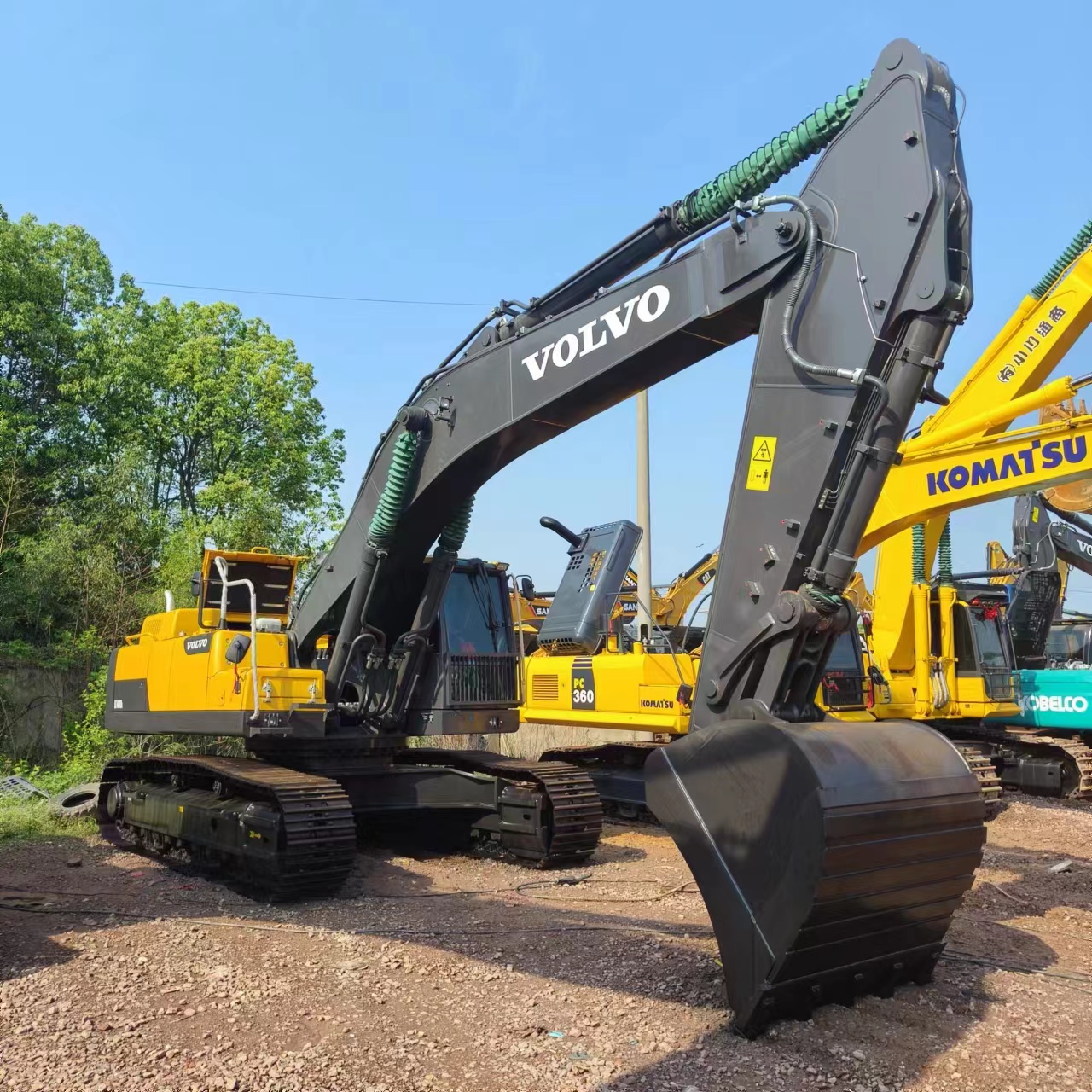 Lintekskavaator VOLVO EC480