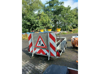 Haagis Trebbiner Absperrtafel vz615 Nissen Horizont Sperrwand Verkehrsle: pilt 2