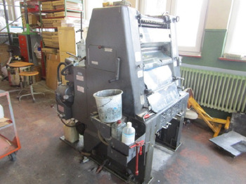 Ofsettrükimasin HB GTO 46 + Vers. MIT N&P EINHEIT  (Nummerier und Perforiereinheit): pilt 3