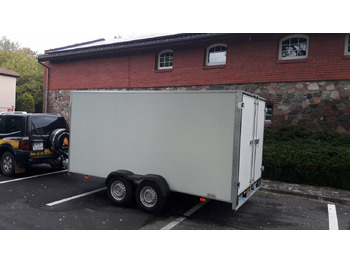 Uus Furgoonjärelhaagis PRZYCZEPA KONTENER CARGO PAKA FURGON BOX 400 x 200 / CARGO CONTAINER TRAILER VAN BOX 400 x 200: pilt 2