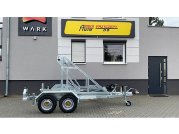 Uus Kaablihaagis PRZYCZEPA WARK KABLOWA Z WCIĄGARKĄ RĘCZNĄ, DMC 3500 KG / WARK Cable Trailer with Manual Winch, DMC 3500 KG: pilt 5